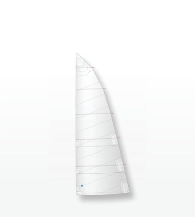 1 | NPC CROSS-CUT / White | North Sails High Roach Cruising Mainsail NPC CROSS CUT White