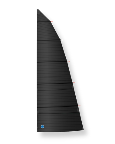 1 | 3Di SY / Black | North Sails High Roach Cruising Mainsail 3Di SY Black