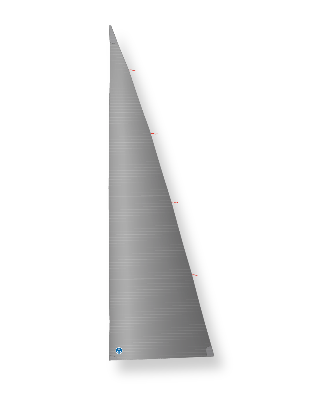 1 | 3Di ENDURANCE / Gray | North Sails In Mast Roller Furling Mainsail 3Di ENDURANCE Gray