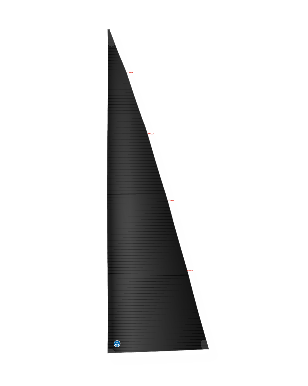 1 | 3Di SY / Black | North Sails In Mast Roller Furling Mainsail 3Di SY Black