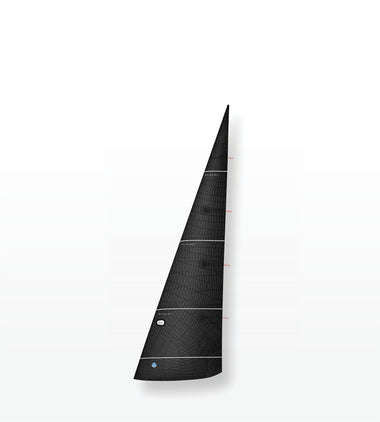 1 | 3Di RAW / Black | North Sails Racing Jib 3Di RAW Black