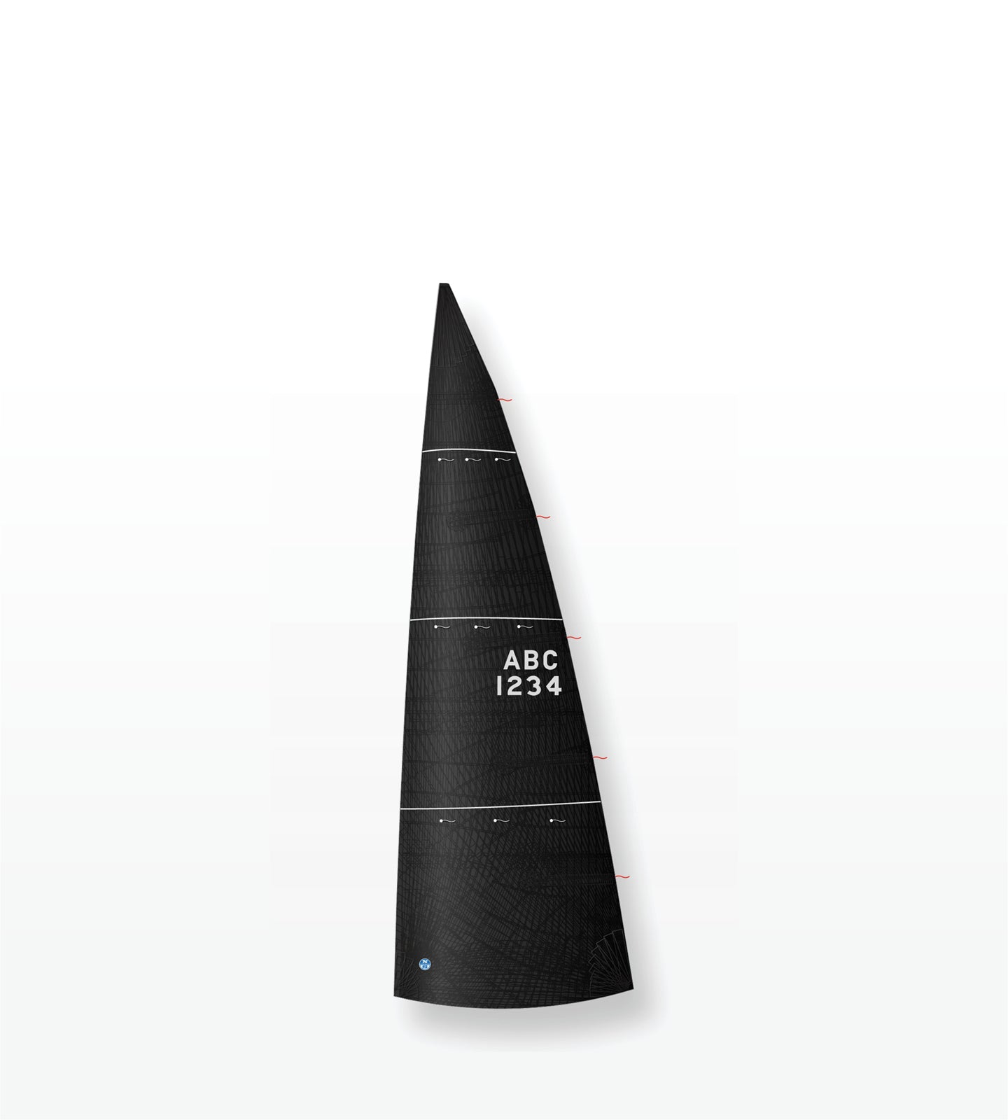 1 | 3Di RAW / Black | North Sails Racing Mainsail 3Di RAW 3Di Black