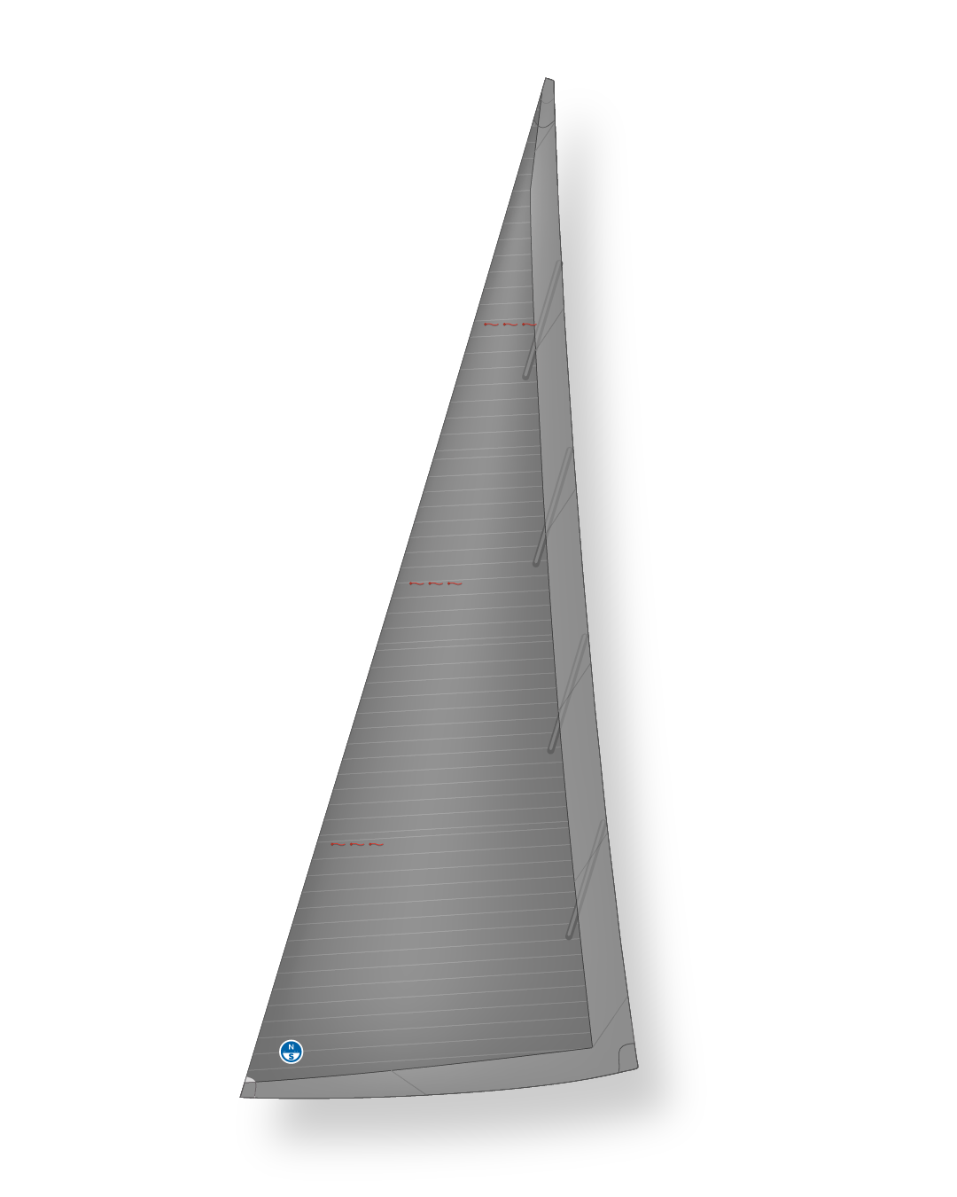 1 | 3Di ENDURANCE / Gray | North Sails Roller Furling Jib 3Di ENDURANCE Gray