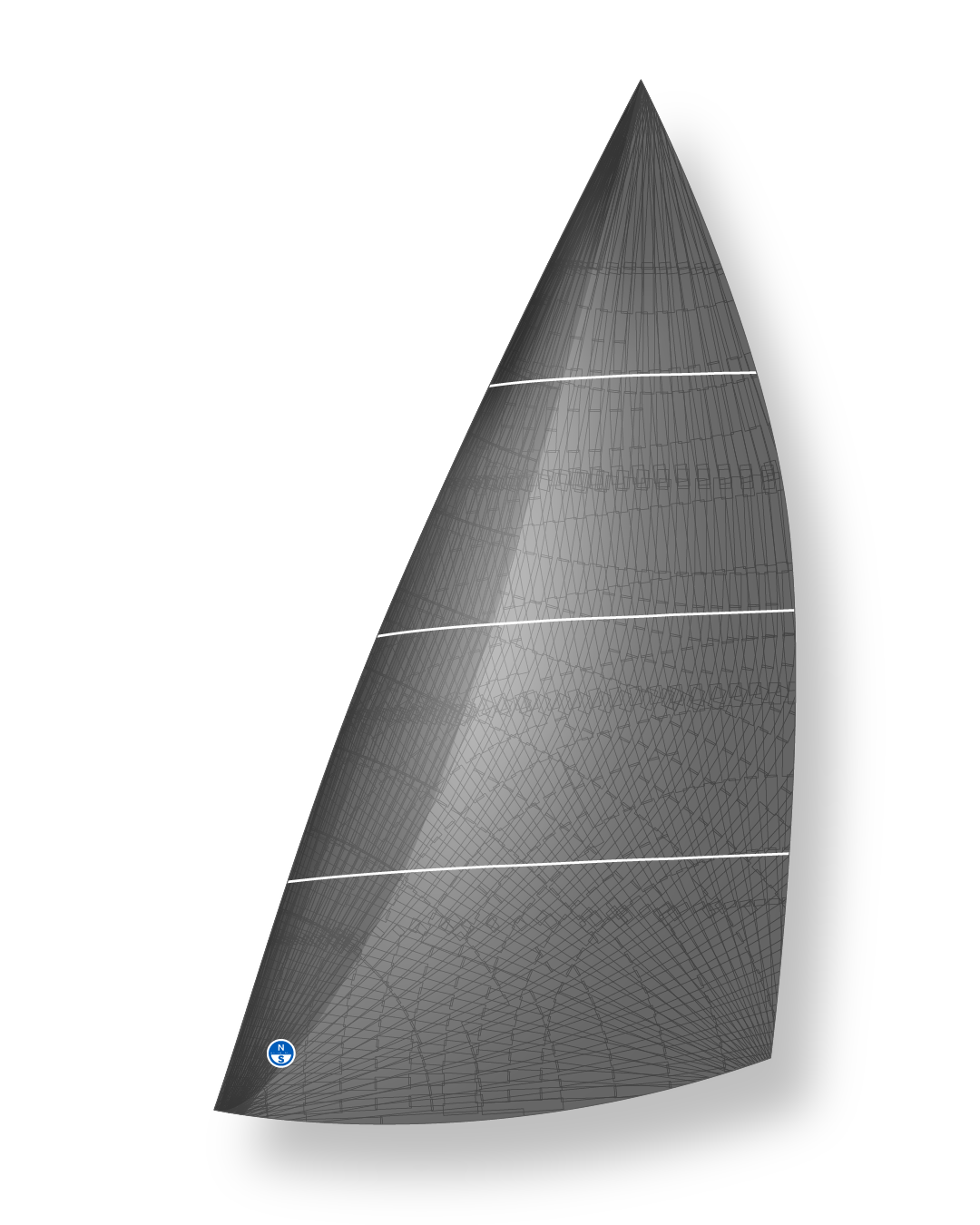 1 | HELIX DOWNWIND / Gray | North Sails Helix Code 75 