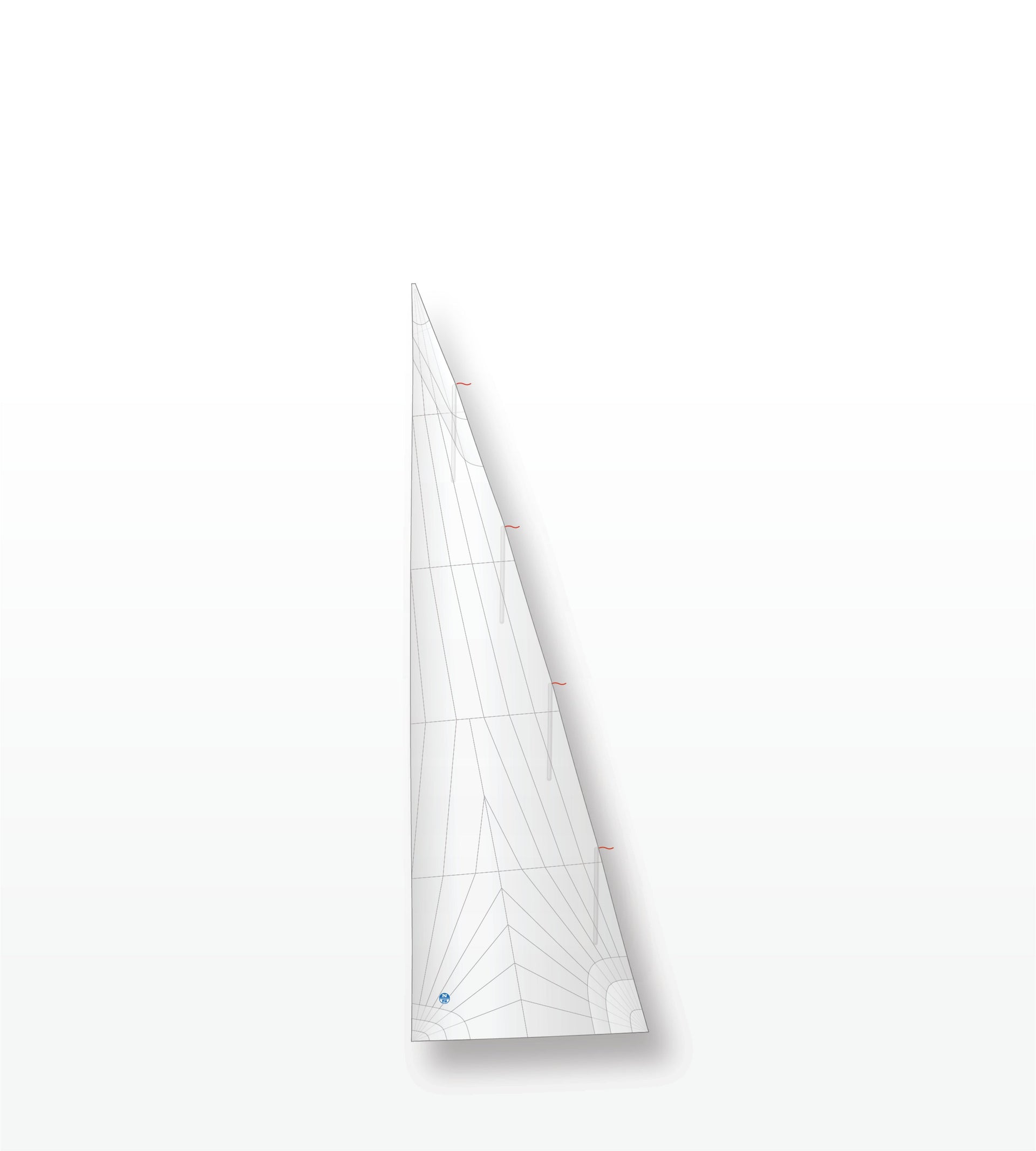 1 | NPL RENEW / White | North Sails In Mast Roller Furling Mainsail with Battens NPL RENEW White