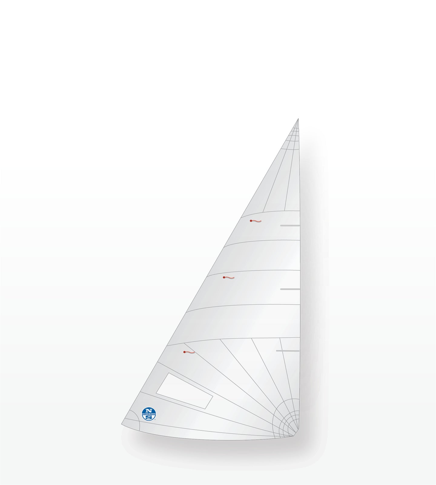 1 | White | North Sails 420 J-13 Jib