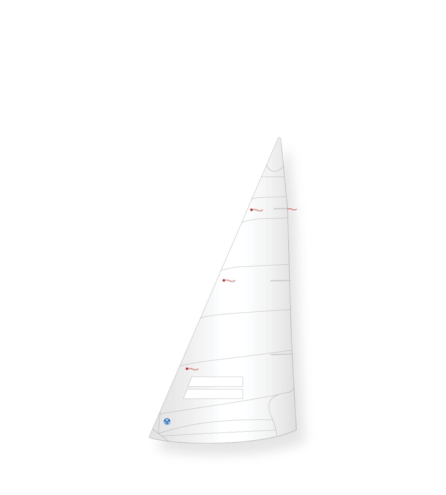 1 | White | North Sails Nordic Folkboat FL-5L Jib