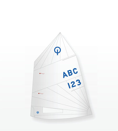 1 | White | North Sails Optimist V-1 Mainsail