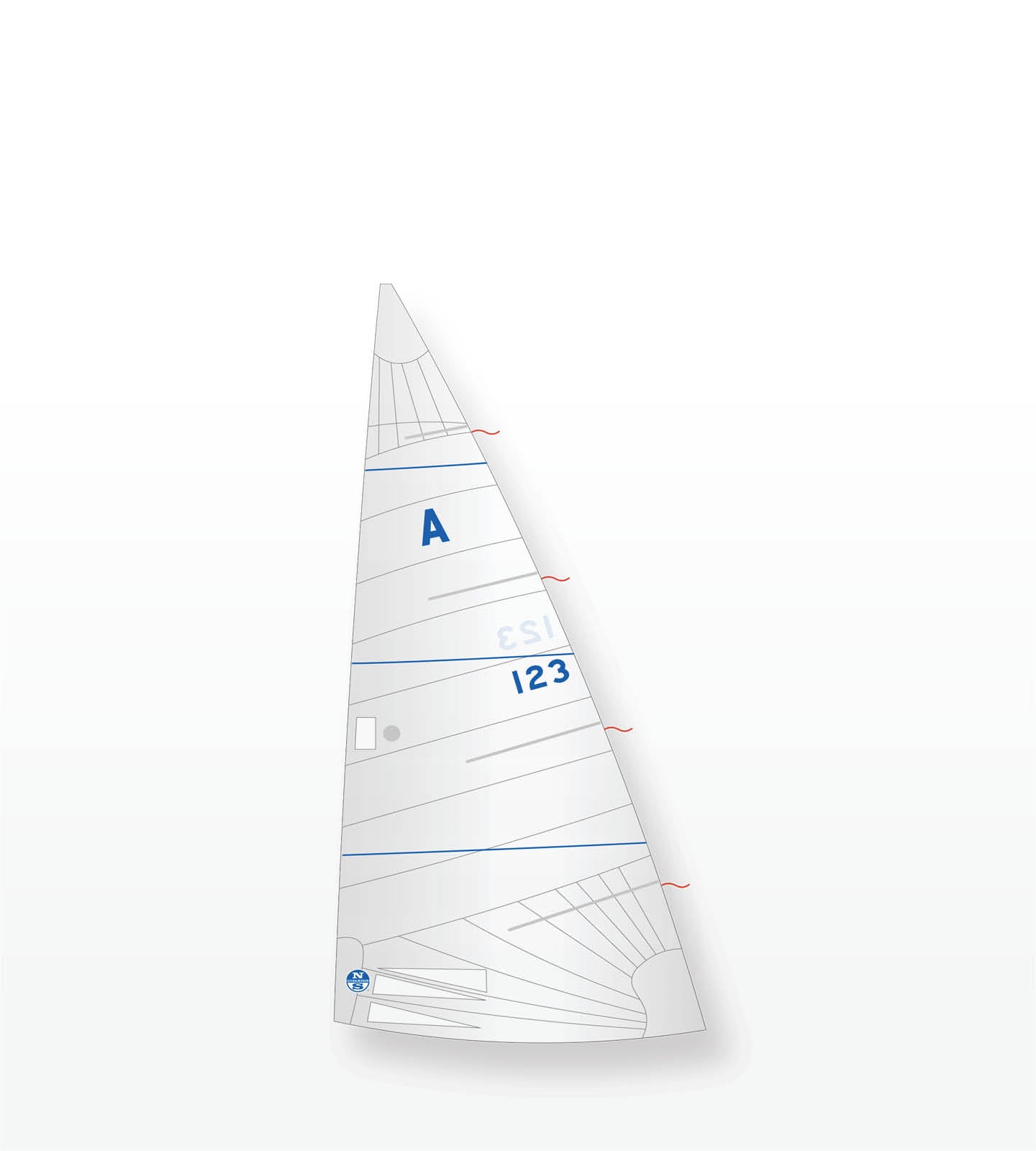 1 | White | North Sails Atlantic FRC Mainsail