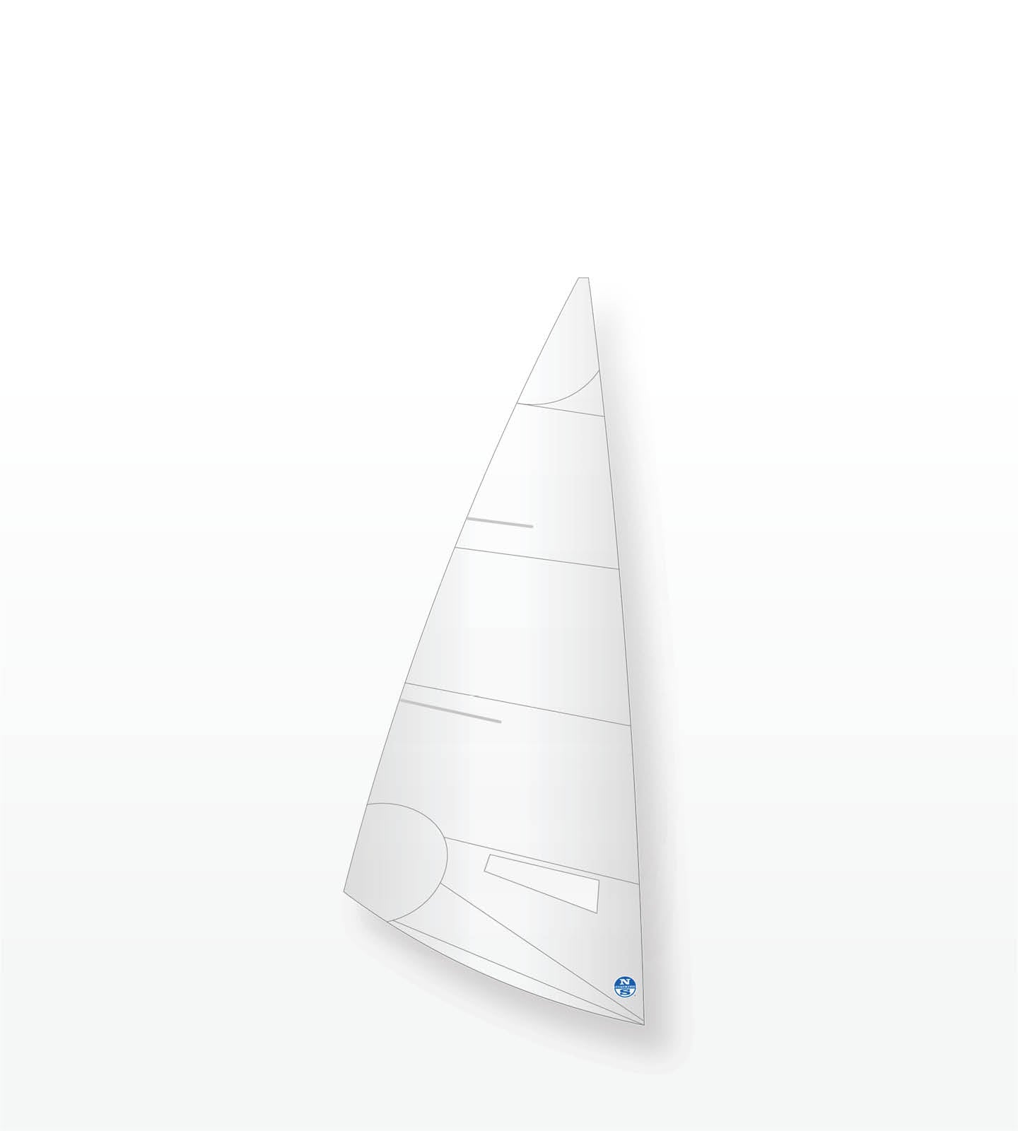 1 | White | North Sails Bullseye Jib