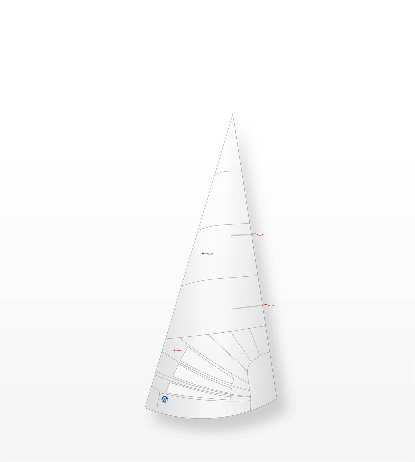 1 | White | North Sails Highlander DSD Jib