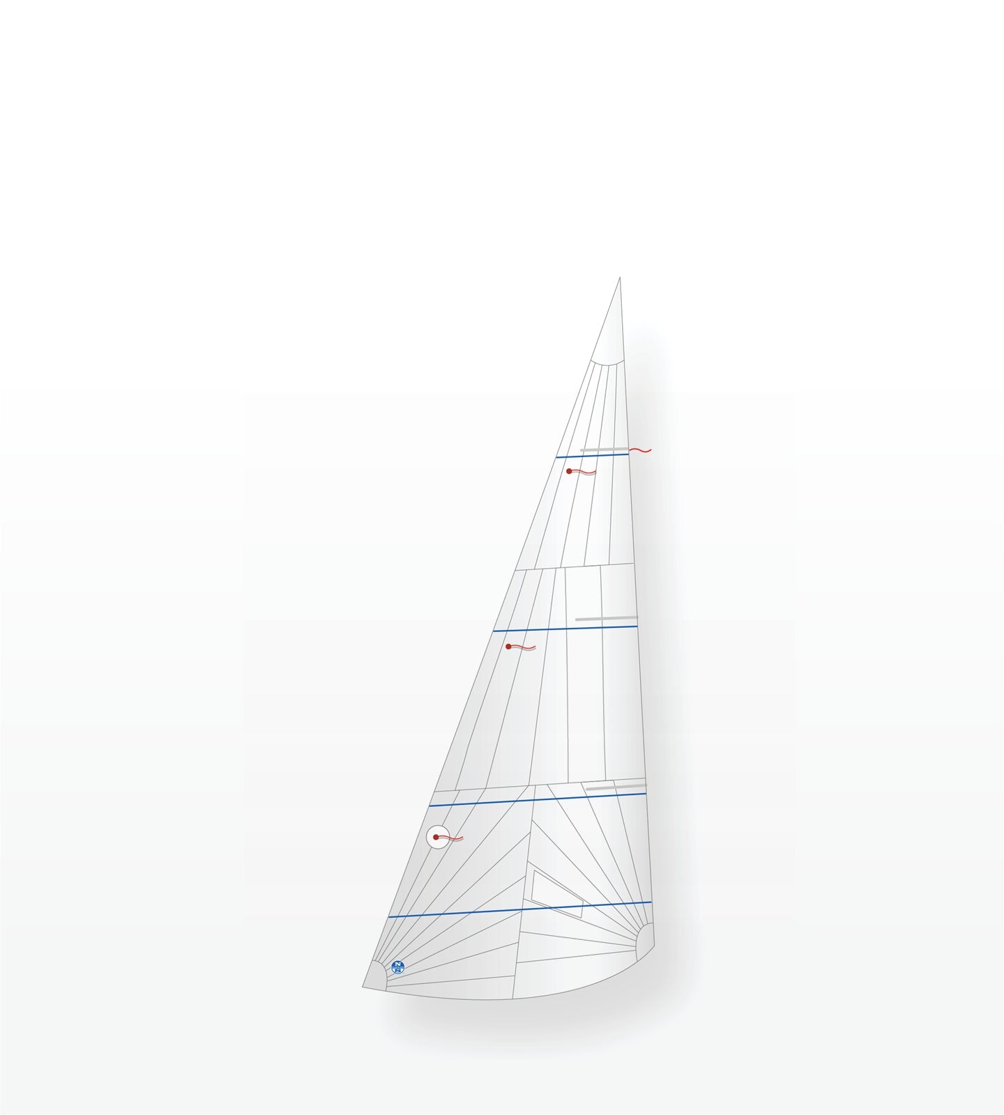 1 | White | North Sails J-24 Super Rocket Jib