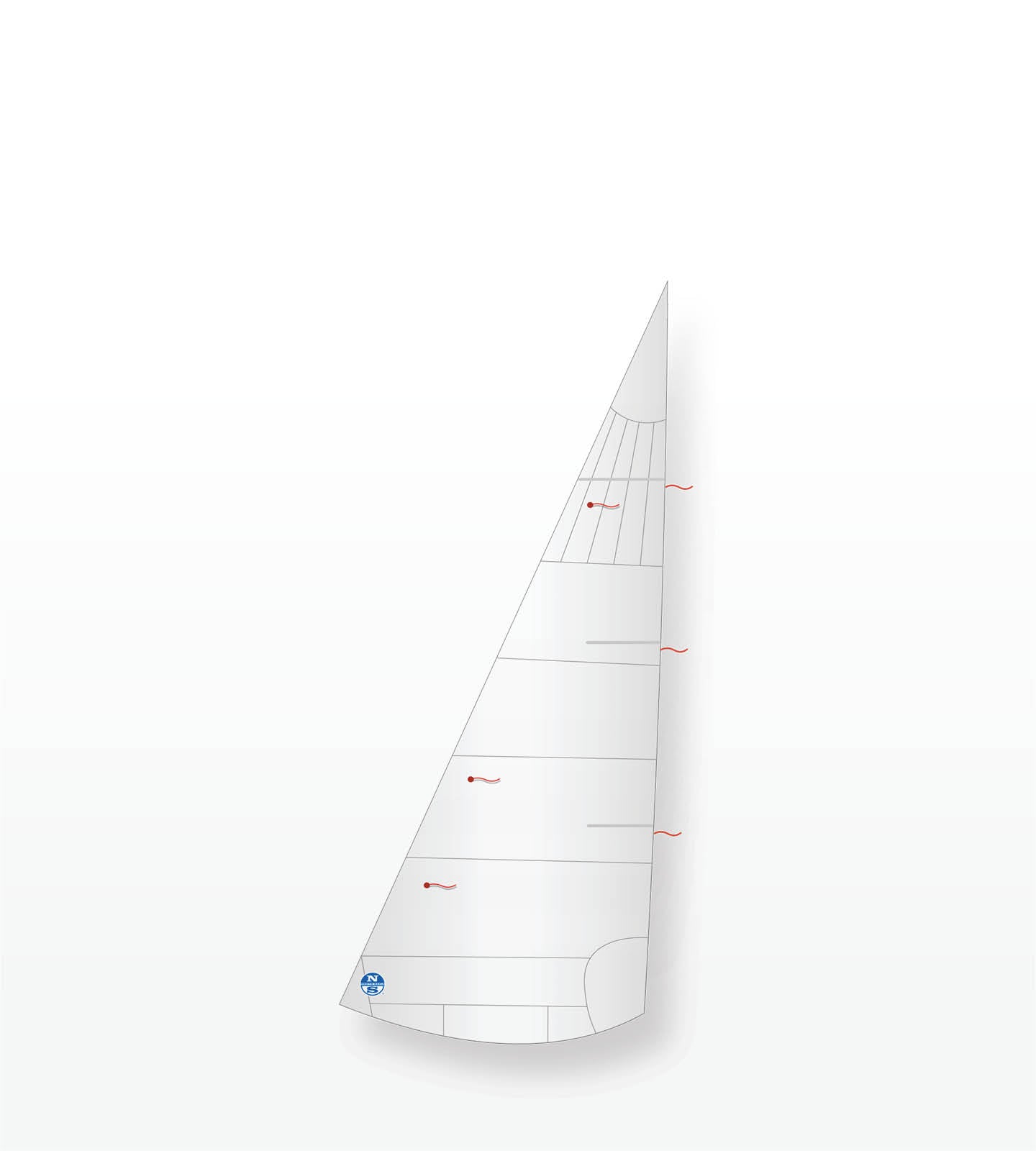 1 | White | North Sails Knarr T-21 Jib