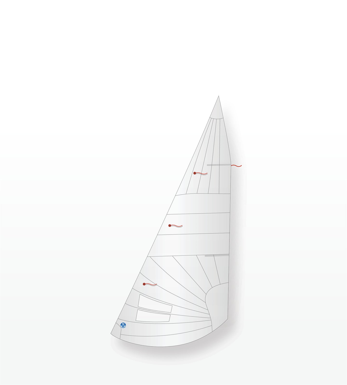 1 | White | North Sails Lightning V17+ Jib