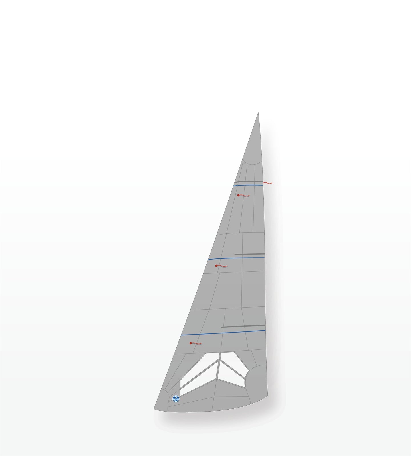 1 | Gray | North Sails Viper 640 J-5 Jib