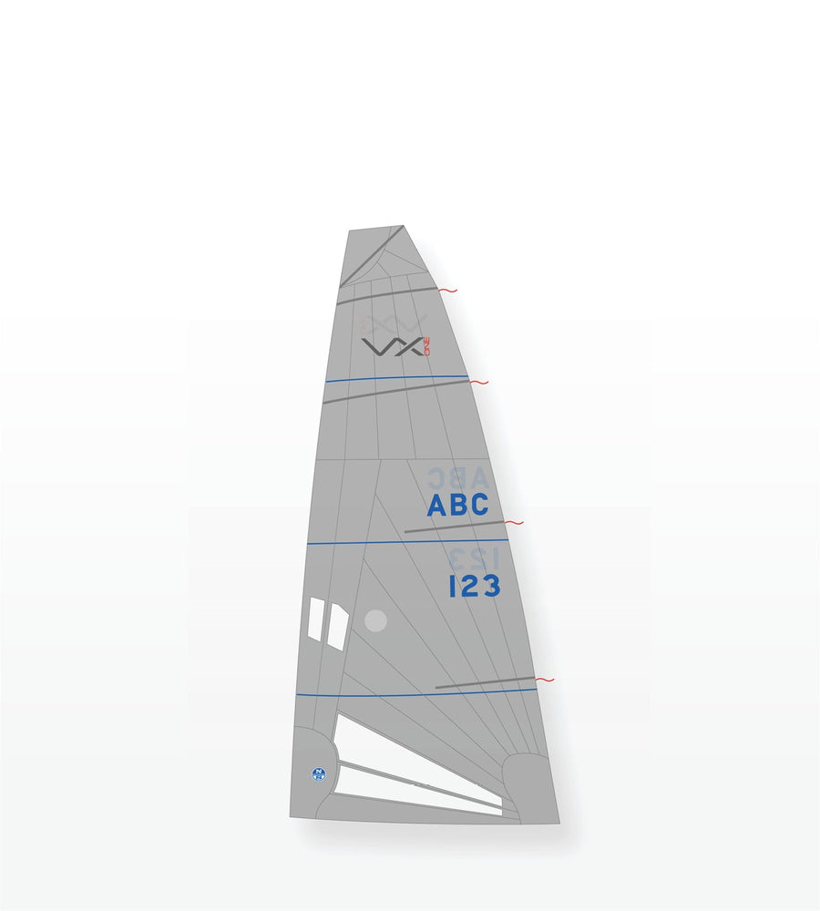 1 | Gray | North Sails VX One Design M-8 Mainsail