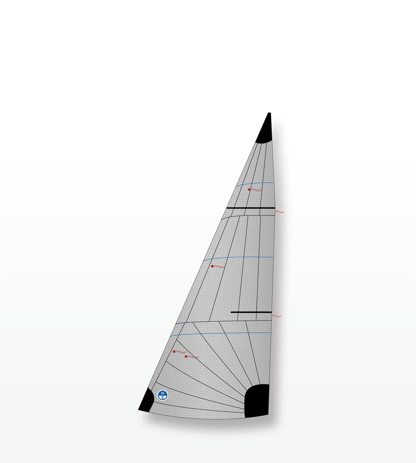 1 | Clear | North Sails 13 Foot Skiff Jib