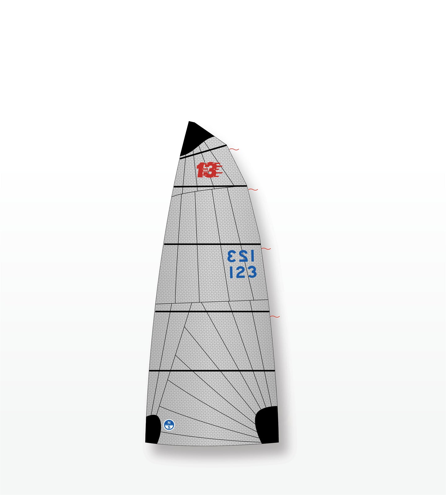 1 | Clear | North Sails 13 Foot Skiff Mainsail