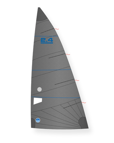 1 | Gray | North Sails 2.4M FR-1 Mainsail