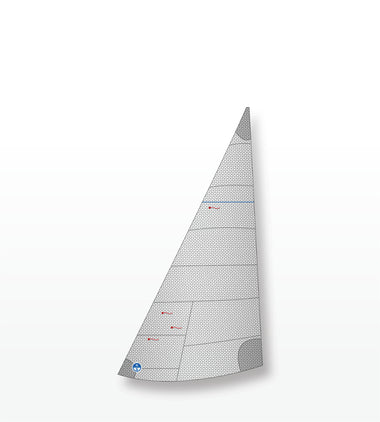 1 | Gray | North Sails 2.4M Jib