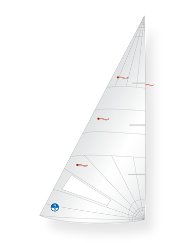 1 | White | North Sails 470 S5-B4 Jib