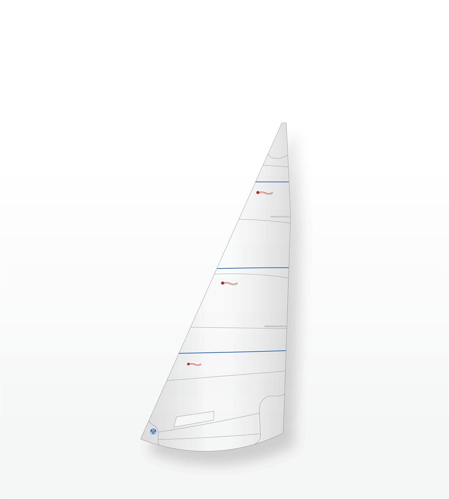 1 | White | North Sails 606 Jib