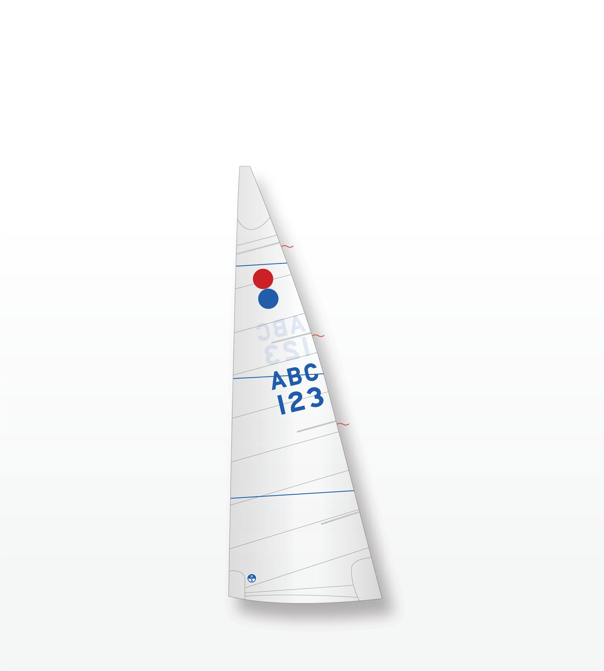 1 | White | North Sails 806 Mainsail