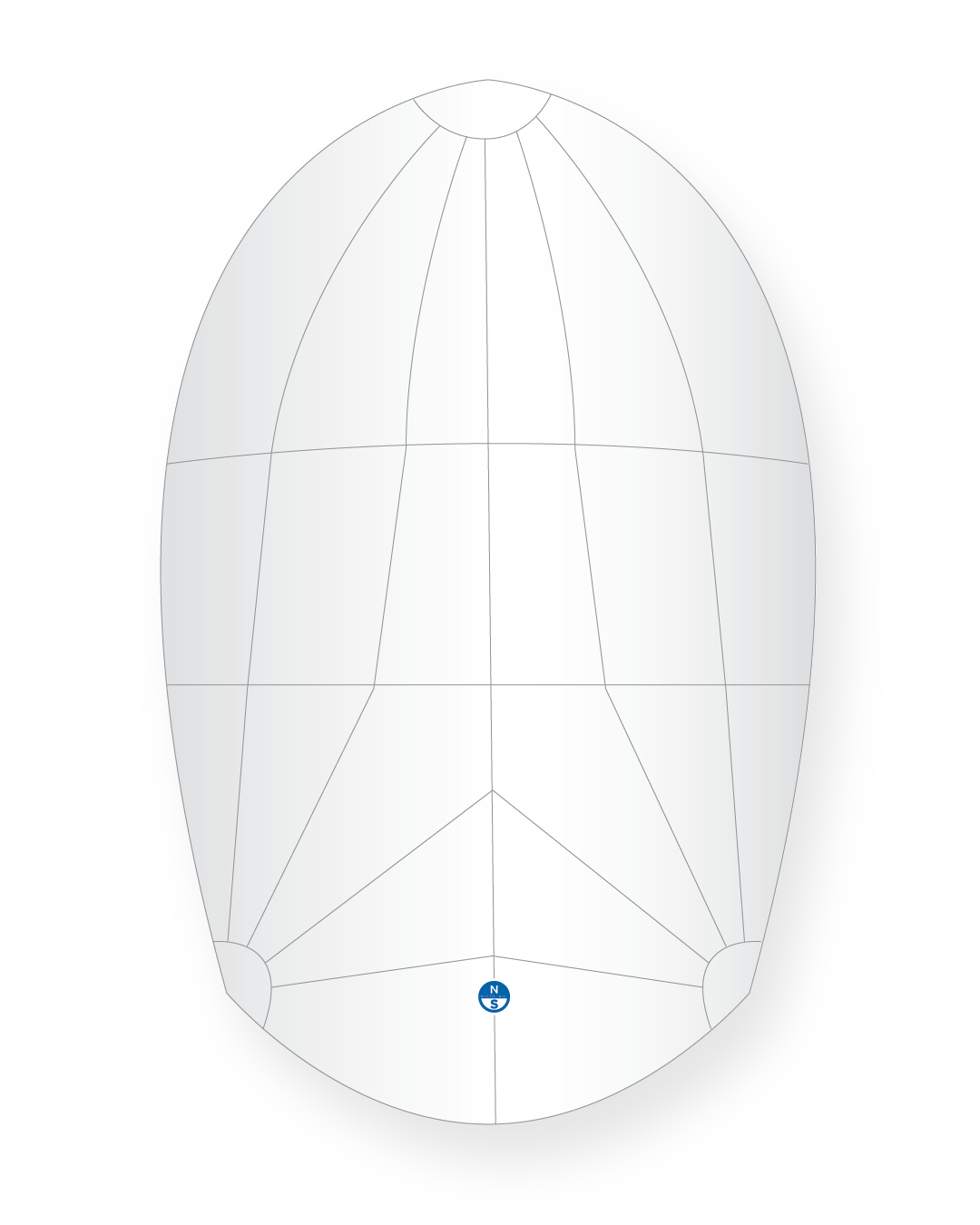 1 | White | North Sails Dragon R-5-1P Spinnaker