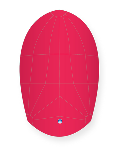 1 | Red | North Sails Dragon R-5 Spinnaker