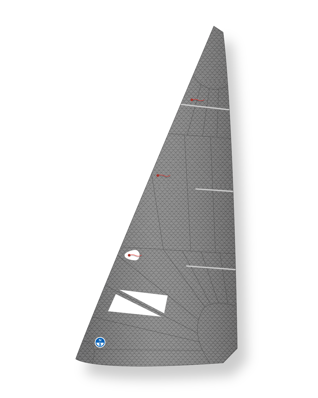 1 | Gray | North Sails E-Scow J-4 Jib