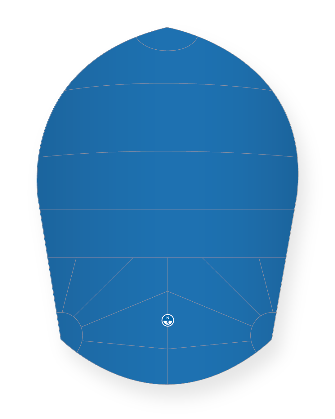 1 | Dark Blue | North Sails Fireball  DS-5 Spinnaker