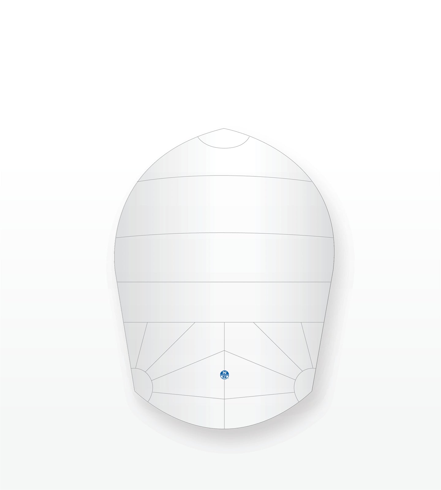 1 | White | North Sails Fireball  DS-5 Spinnaker