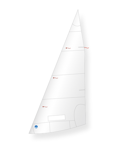 1 | White | North Sails Flying Scot Jib