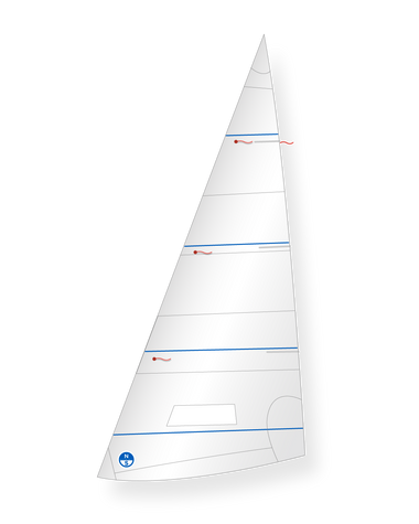 1 | White | North Sails J-22 Big Foot Jib