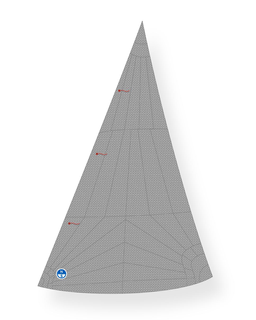 1 | Gray | North Sails J-22 155% PHRF Genoa