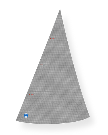 1 | Gray | North Sails J-22 155% PHRF Genoa