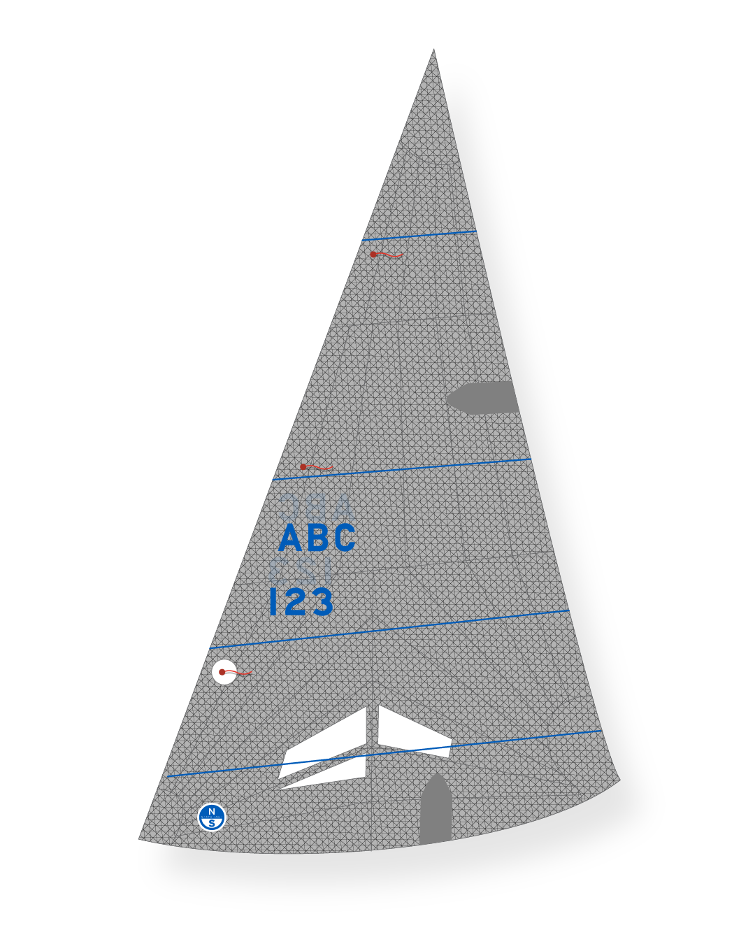 1 | Gray | North Sails J-24 DX-7TT Genoa