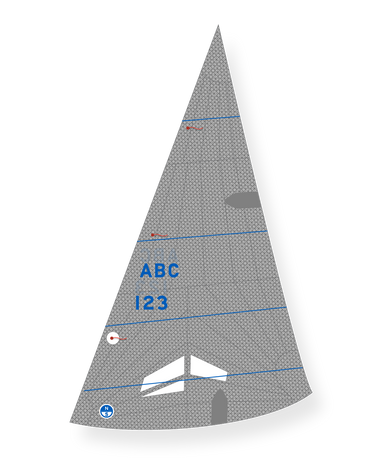 1 | Gray | North Sails J-24 DX-7TT Genoa