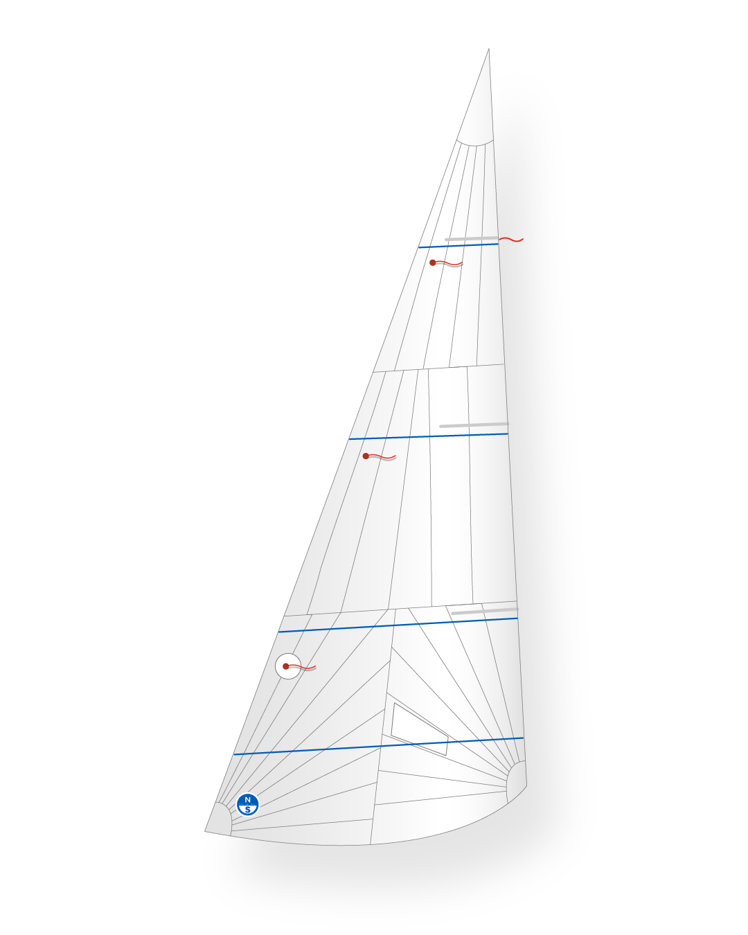 1 | White | North Sails J-24 Super Rocket Jib