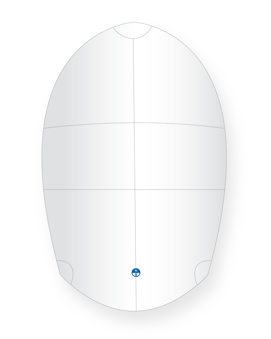 1 | White | North Sails Lightning R-2 Spinnaker