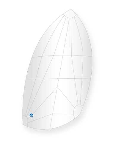 1 | White | North Sails Melges 24 P3 Asymmetric