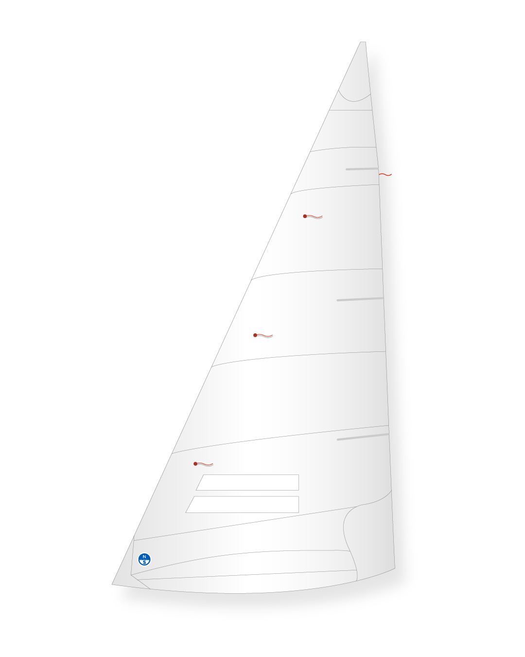 1 | White | North Sails Nordic Folkboat FL-5L Jib