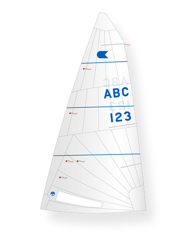 1 | White | North Sails OK GE-1 Mainsail