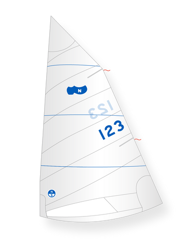 1 | White | North Sails Sabot T-6 Mainsail