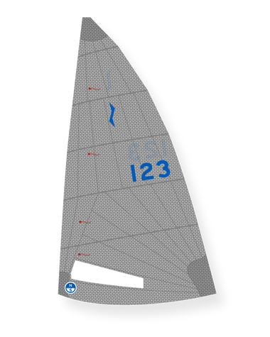 1 | Gray | North Sails Solo L-4 Mainsail