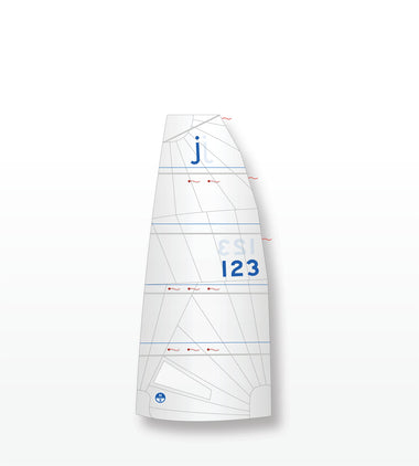 1 | White | North Sails Spencer Jollyboat Mainsail