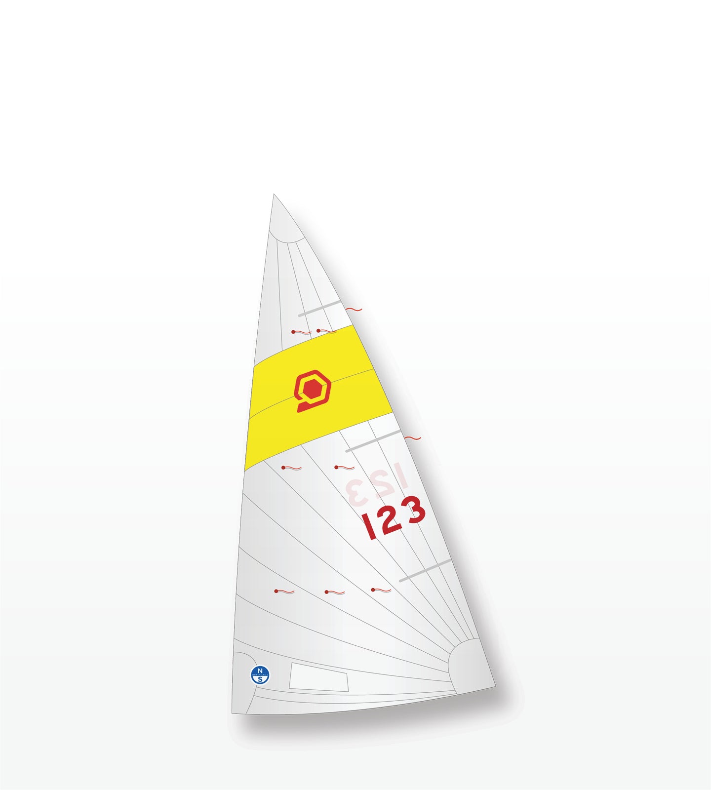 1 | White | North Sails Spiral Mainsail