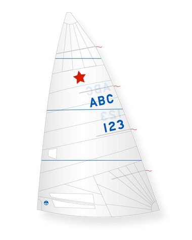 1 | White | North Sails Star M-27 Mainsail