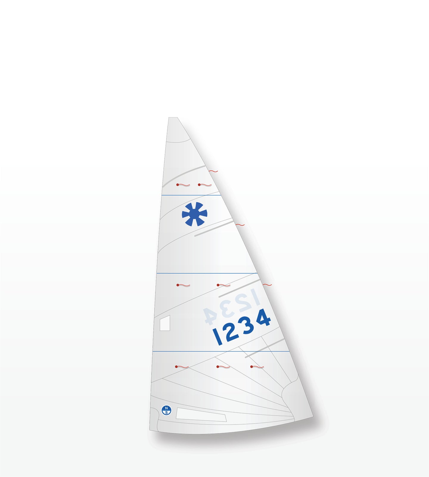 1 | White | North Sails Sunburst Mainsail