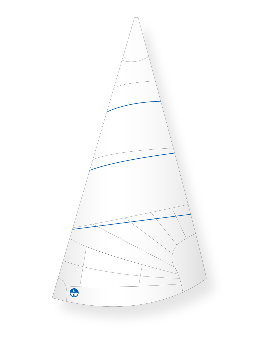 1 | White | North Sails Thistle DSD Jib